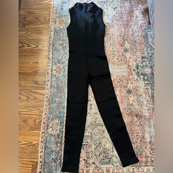 🆕 TOB Women Ribbed Sleeveless Yoga Jumpsuit Size Small - Picture 5 of 9